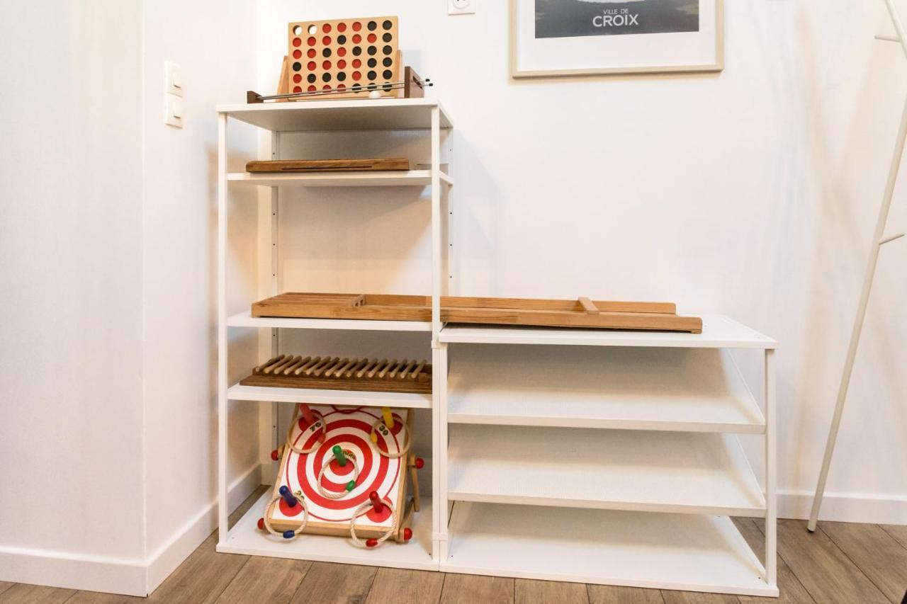 Le Flamand, Jeux En Bois Deco Du Nord! トゥールコワン エクステリア 写真